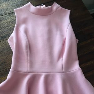Pink Tartan Sleeveless Top